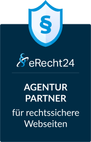 eRecht24 Agenturpartner für rechtssichere Webseiten